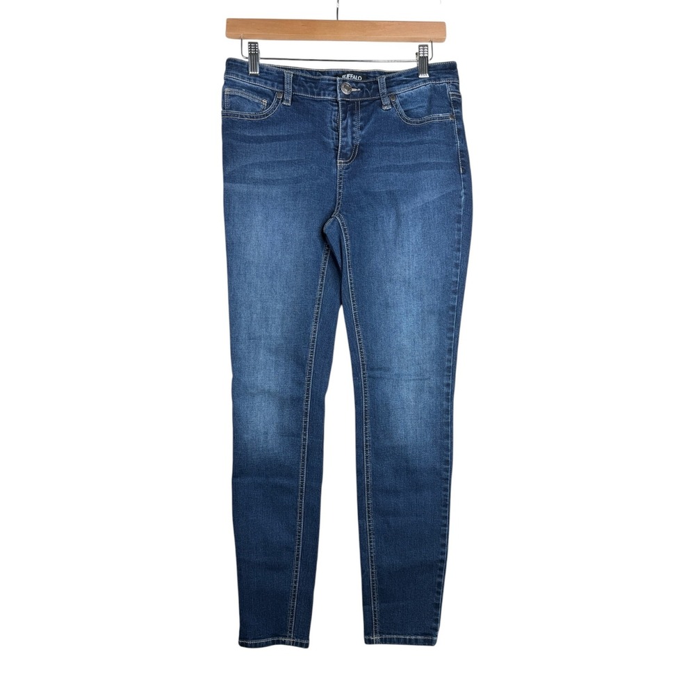 Buffalo David Bitton Womens Skinny Jeans Size 4/27 Blue Denim 5 Pocket Styling